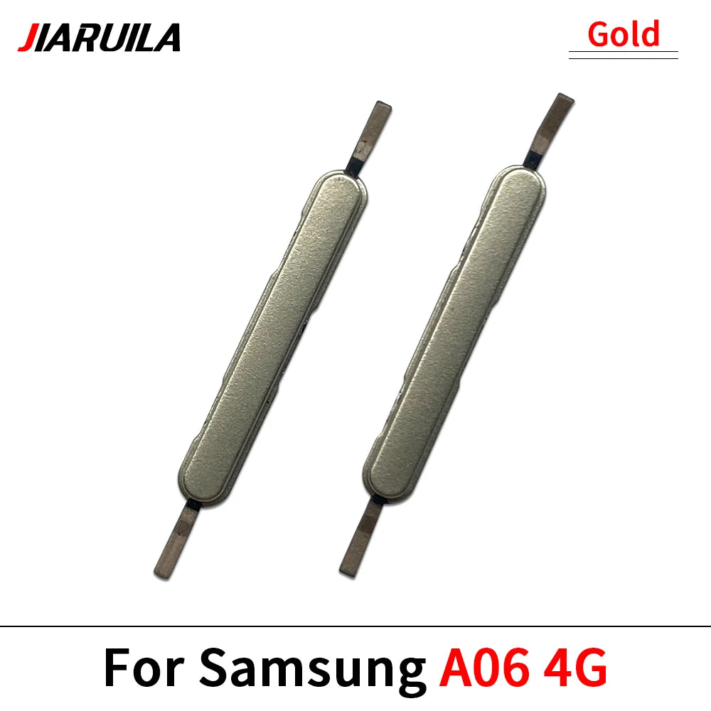 10Pcs, Power Button Volume Side Button For Samsung A06 A16 A26 A36 4G 5G Replacement Parts Samsung phone repair parts