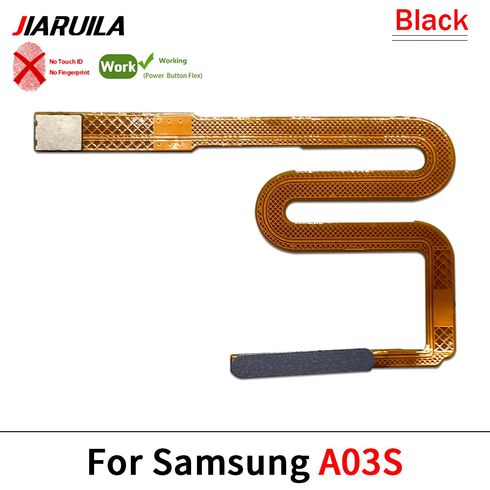 New For Samsung A15 A23 A03s 4G 5G Fingerprint Sensor Home Return Key Menu Button Flex Ribbon Cable Samsung phone repair parts