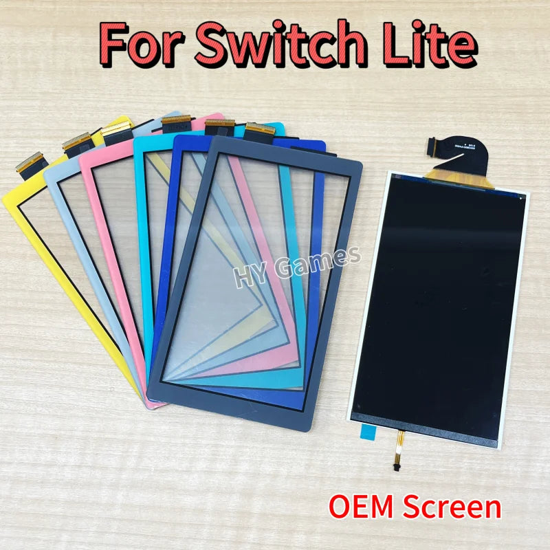 LCD Display Screen OEM for NS Switch Lite Game Console Replacement for Ns Lite Touch Screen Digitizer Repair Parts  Game console repair parts