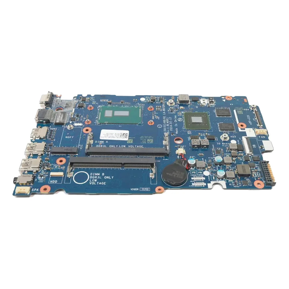 Laptop Motherboard For Dell Latitude 3450 3550 LA-B072P With CPU:i3-5005U i5-5200U i7-5500U GPU:830M 2G FRU:076F94 01J67F YG5J7 Dell laptop repair parts