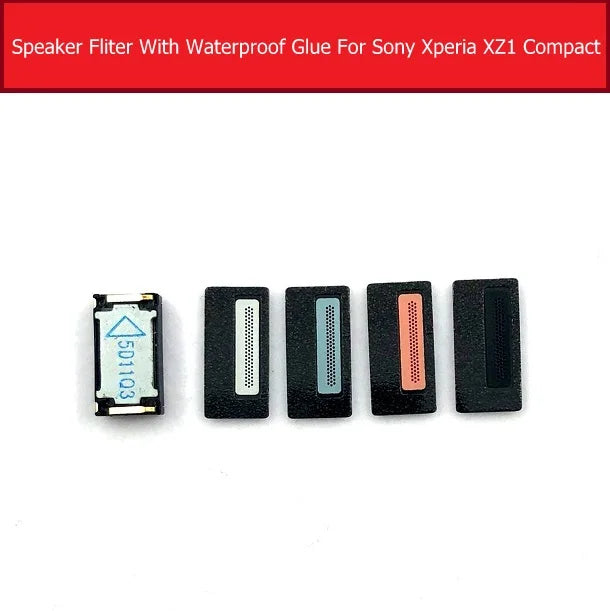 Ear Speaker Dust Mesh Holder With Adhesive Sticker Glue For Sony Xperia XZ1 Compact XZ1C Mini G8441 Earpiece Replacement Parts Sony phone repair parts