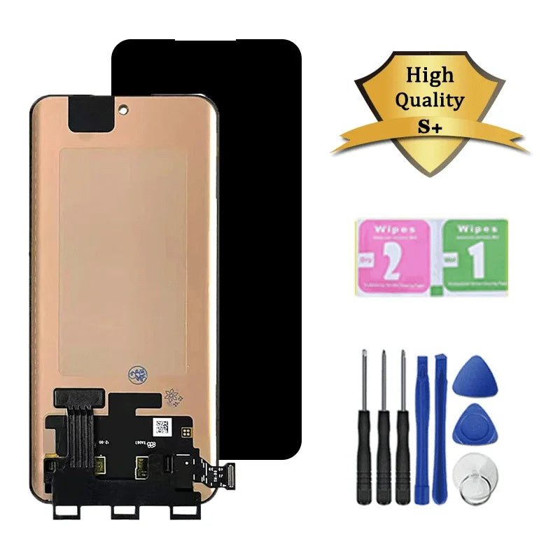 6.7 Inch For Oppo Reno 12 5G Display Touch Screen Digitizer Panel Assembly Reno12 5G Lcd CPH2625 Screen With Frame  Oppo phone repair parts