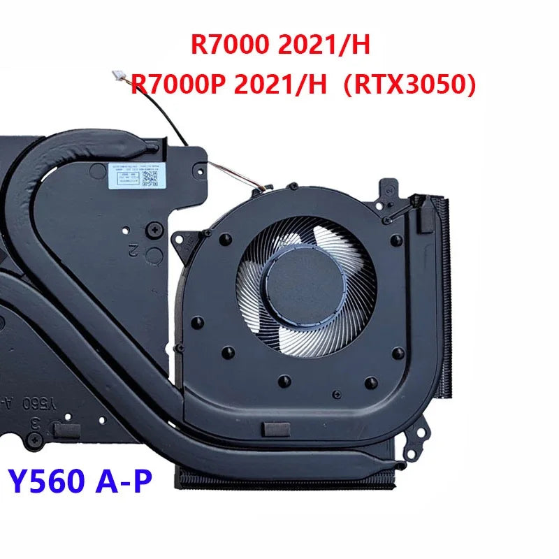 New Original Laptop CPU GPU Cooling Fan With Heatsink FOR Lenovo Legion 5-15ACH6 82JW 5H40S20335/6/7 Lenovo laptop repair parts