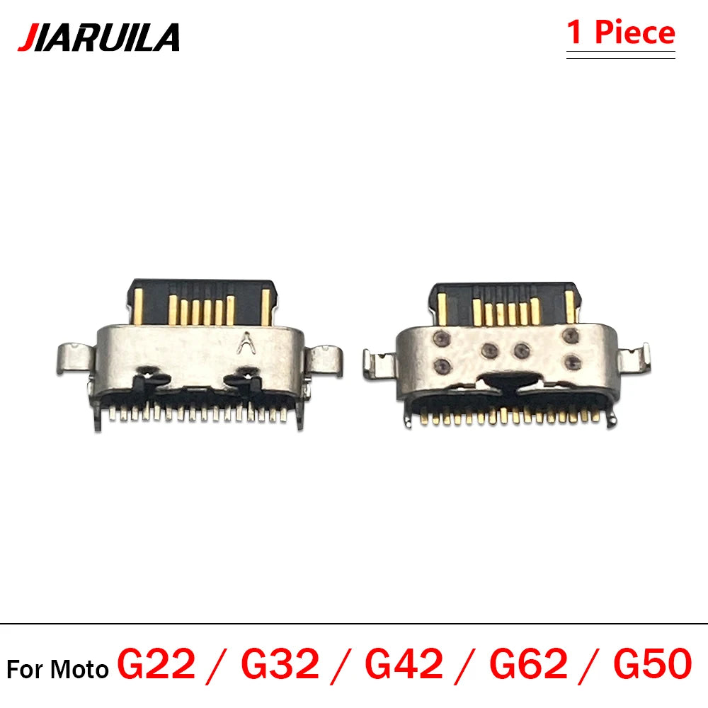 USB Charging Port Connector Charge Socket Dock For Moto G04 G14 G22 G32 G62 G31 G51 G52 G13 G23 G53 G54 G10 G20 G30 G50 G60 G60s Motorola phone repair parts