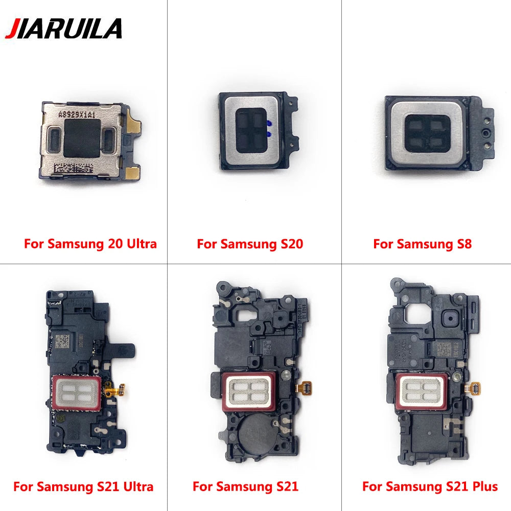 New Ear Speaker For Samsung  S8 S9 S10 S10e S20 S21 S22 S23 S24 Plus Ultra Fe Earpiece Earspeaker Flex Cable Samsung phone repair parts