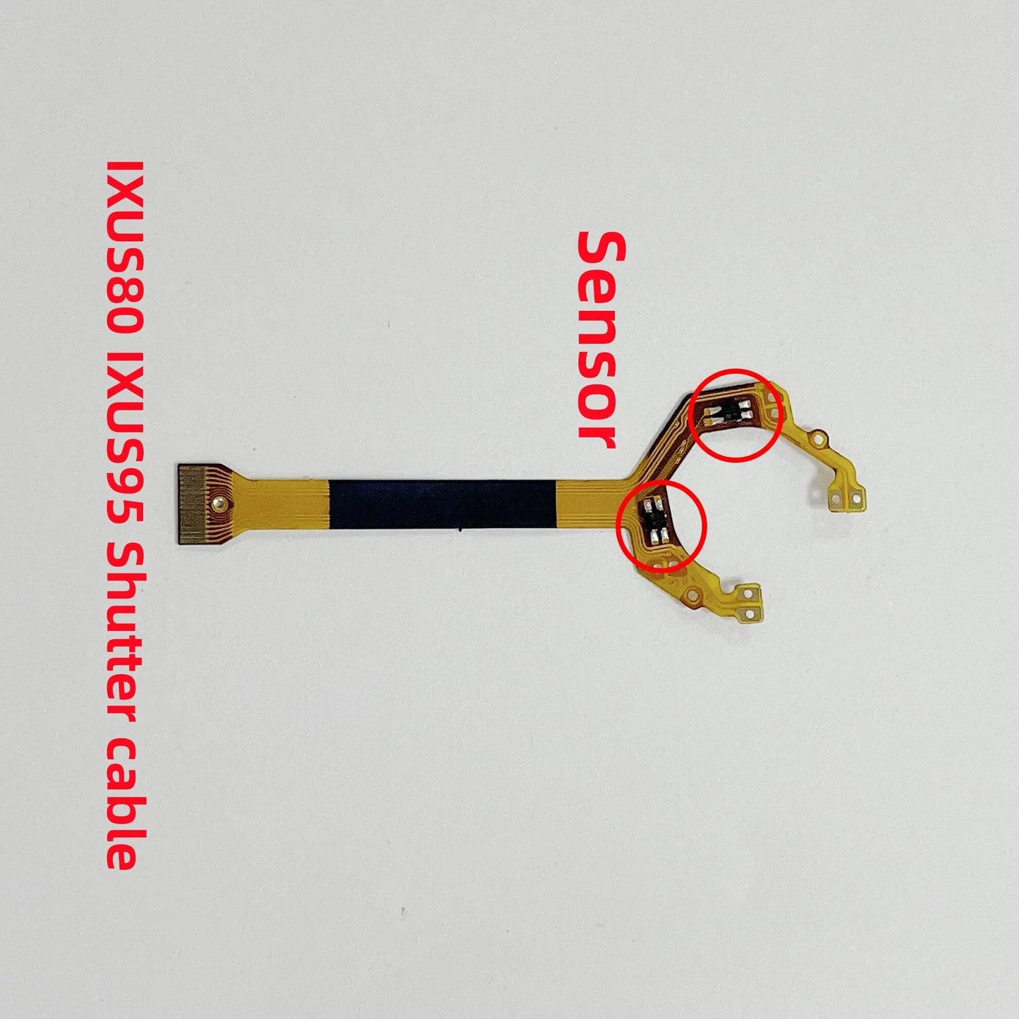 New IXUS80 IXUS95 Lens Shutter Flex Cable With Sensor Repair Parts for Canon IXUS80 IXUS95 Camera Lens Aperture Cable  Digital Camera repair parts