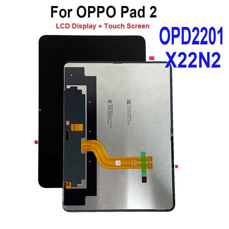 11.61" LCD For OPPO Pad 2  OPD2201 X22N2 Touch Screen LCD Tablet Display Digitizer Glass Assembly Replacement Oppo Tablet repair parts