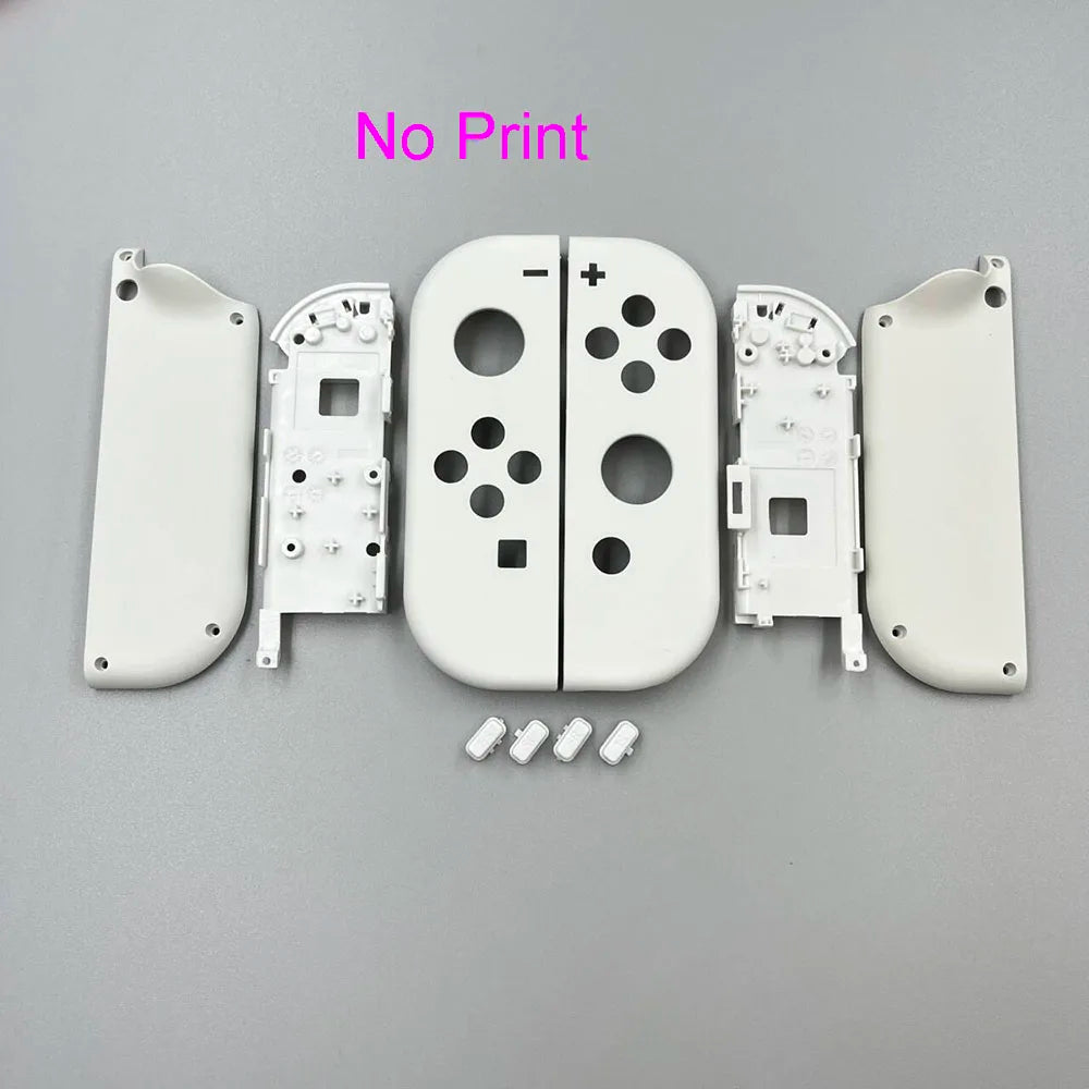 For Switch Oled Replacement Clear Transparent Shell Cover  SL SR Buttons for Nintendo Switch NS Joy Con  Controller Housing Case Game console repair parts