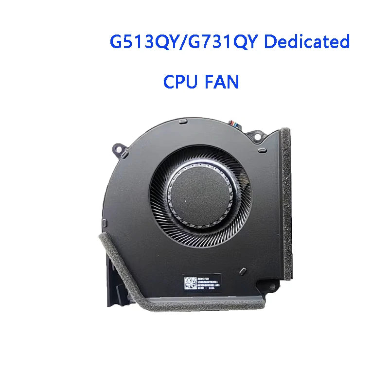 NEW Original LAPTOP CPU Cooling Fan For ASUS ROG Strix ROG 5 6 5plus 2021 5R G513Q G513QY G533Q G713QR G733QS G513R G713QY ASUS laptop repair parts