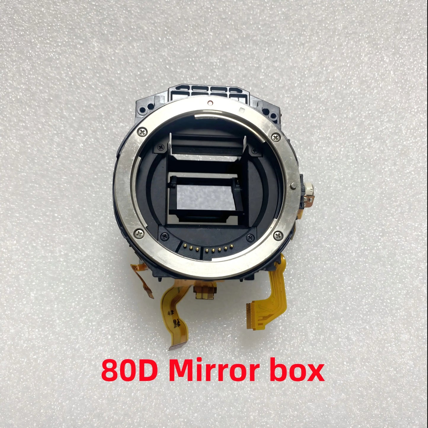 Original For Canon EOS 80D 80d Mirror Box Main Body with Motor and Reflective Glass Plate Unit Repair Part Digital Camera repair parts