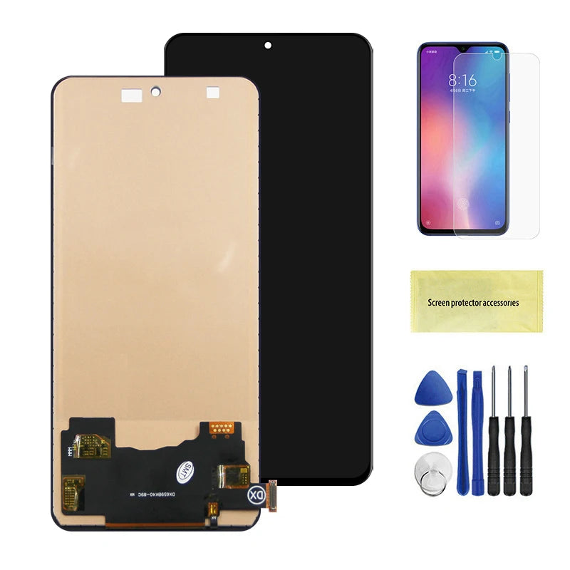 Super Amoled Poco F3 Screen Replacement, for Xiaomi Poco F3 M2012K11AG Lcd Display Digital Touch Screen Assembly for Poco F3 Pro Xiaomi phone repair parts