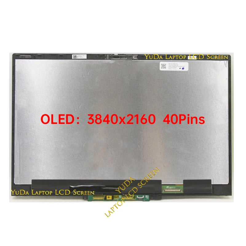 13.3" Touch Screen For Lenovo ThinkPad C13 Yoga Gen 1 Chromebook 20UX 20UY LCD Display Digitizer + Frame Assembly Replacement Lenovo laptop repair parts