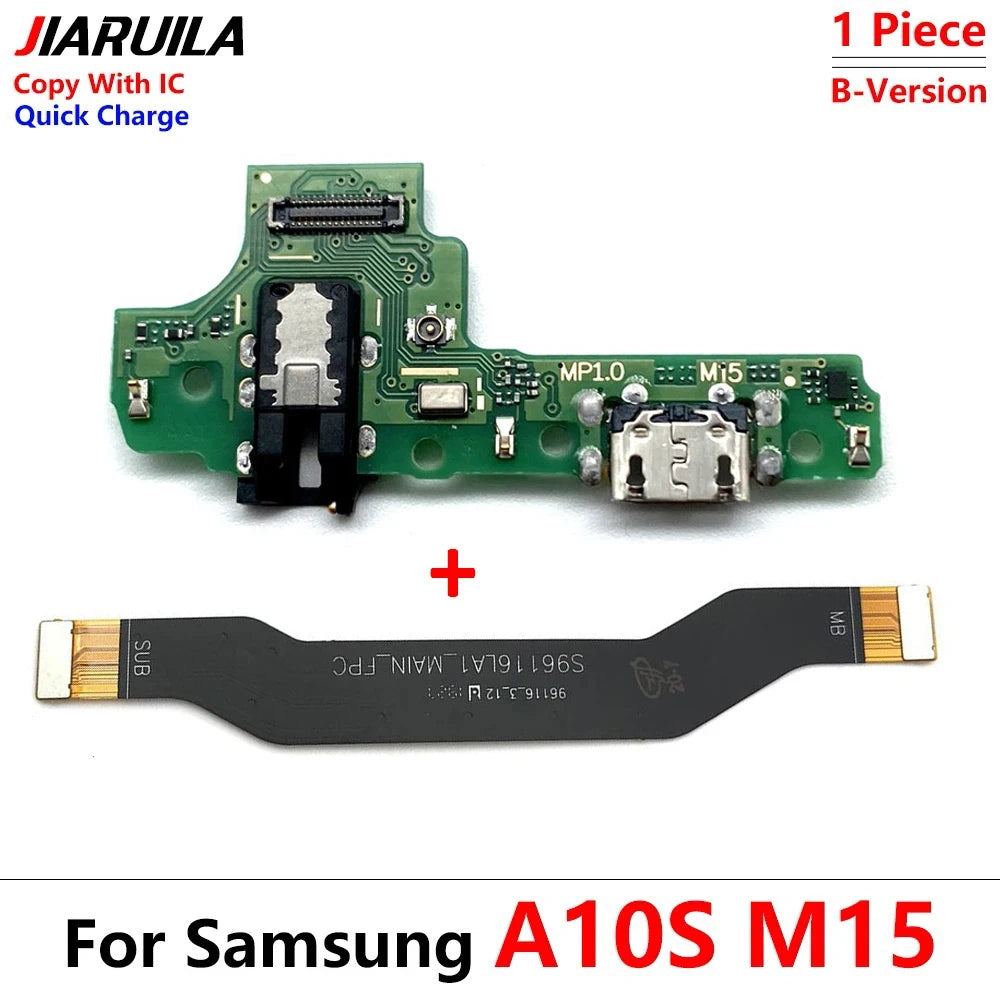 10Pcs, USB Charger Charging Dock Port Connector Main Flex Cable For Samsung A10 A20 A30 A50 A70 A31 A51 A71 A10s A20s A30s A21s Samsung phone repair parts