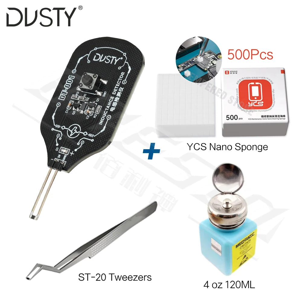 JTX Coil Tester CT-1 Motherboard for PC Repair Electromagnetic Induction Quick Fault Check Coil Tester Inductor Detector Tools Professional Repair Tools
