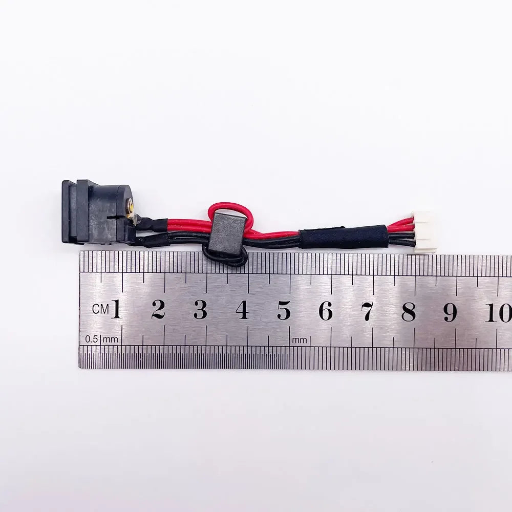 For Toshiba Satellite L630 L635 L735D Laptop DC Power Jack DC-IN Charging Flex Cable 6017B0268601 V000943430 Toshiba laptop repair parts