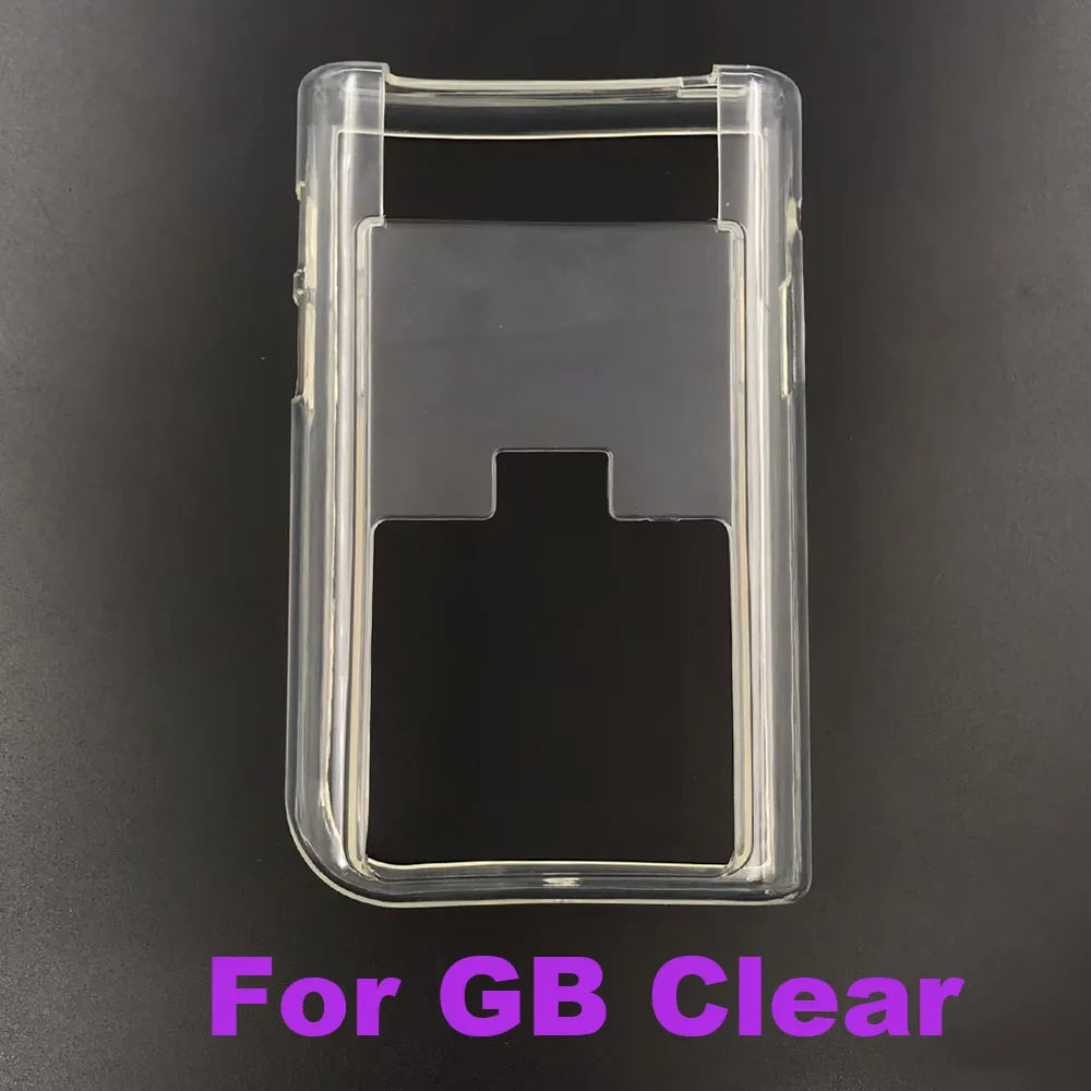 Transparent Shell TPU Soft Wear-Resistant Protective Cover For GBA GB GBC Controller Clear Case For Gameboy Color Advance Game console repair parts