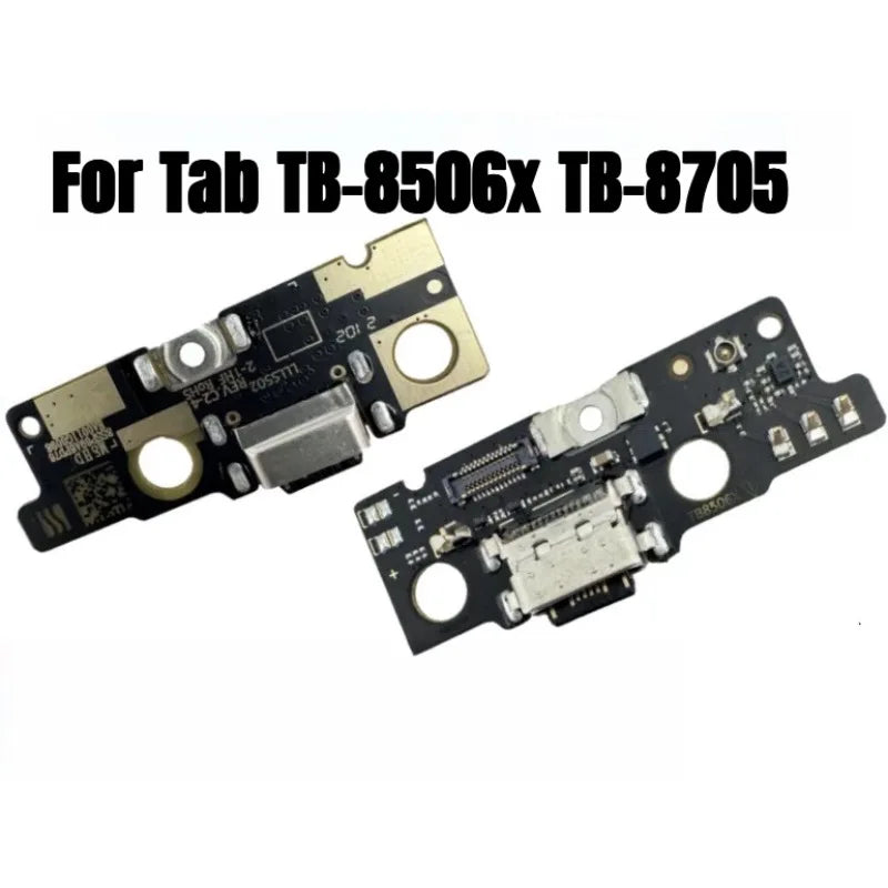 USB Charging Port Connector Plug Jack Charge Dock Board Flex Cable For Tab TB-8506x TB-8705 lcd  power Volume cable repair Lenovo tablet repair parts