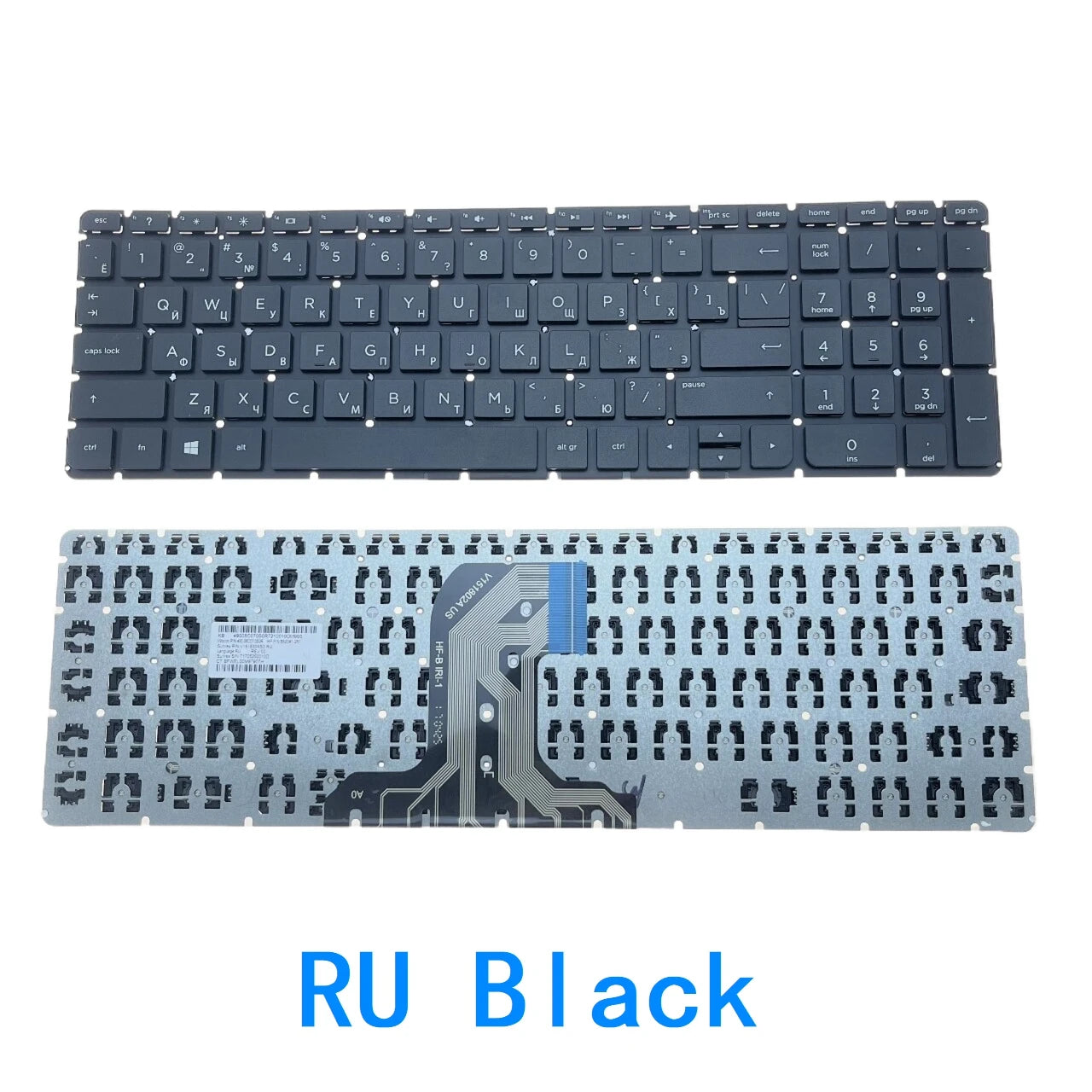US RU SP LA BR Keyboard For HP Pavilion 250 G4 250 G5 256 G4 256 G5 255 G4 255 G5 15-AC 15-AY 15-AF 15Q-AJ 15-BA  HP laptop repair parts