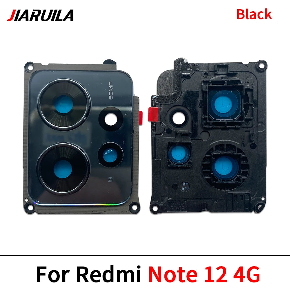 Back Rear Camera Glass Lens Circle Cover With Adhensive For Xiaomi Redmi 12 Note 12 13 Pro Plus 4G 5G Replacement Parts  Xiaomi  Xiao mi phone repair parts