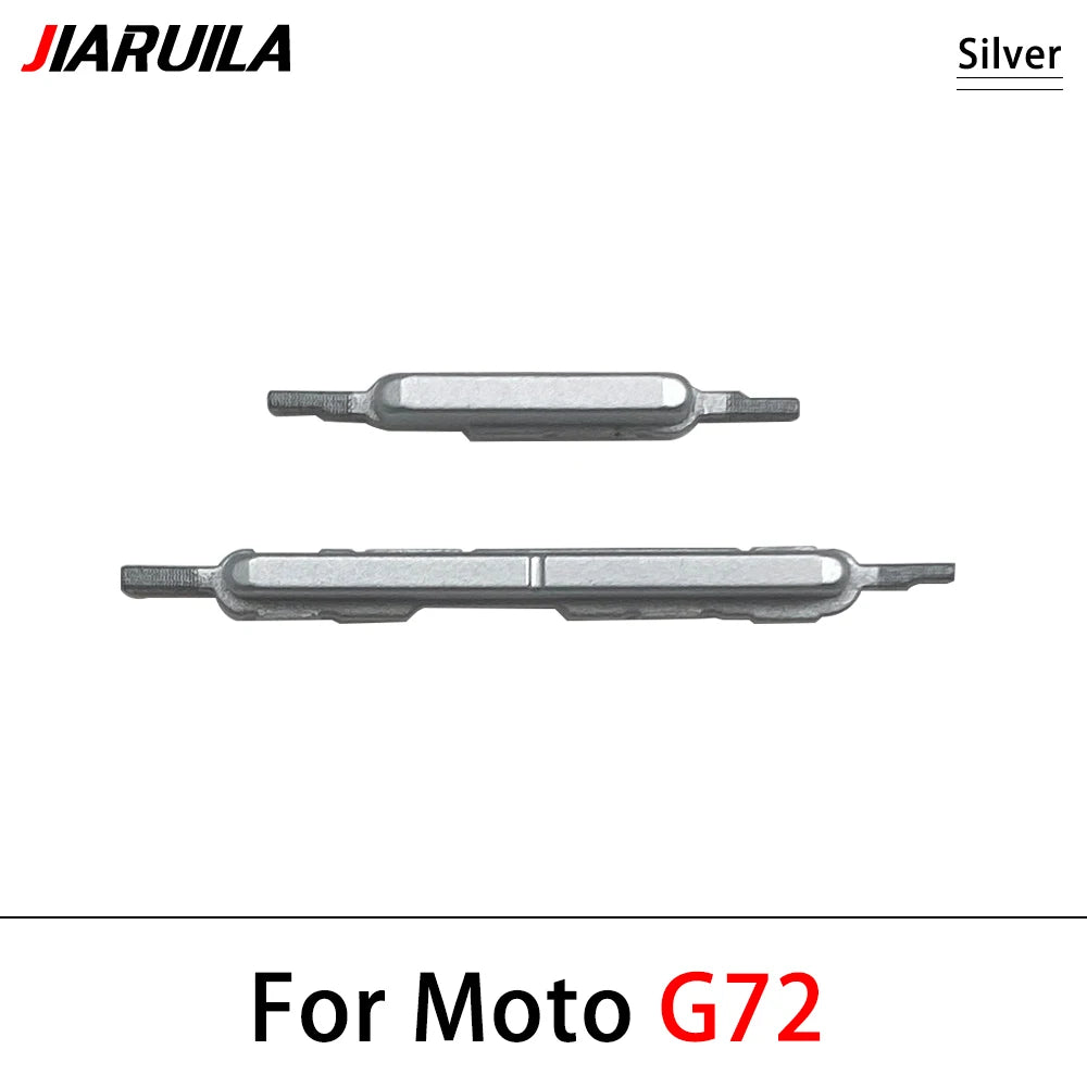 10Pcs/Lot, New For Motorola Moto G22 G32 G52 G62 G72 G82 5G Power Volume Side Button Key Replacement Parts Motorola phone repair parts