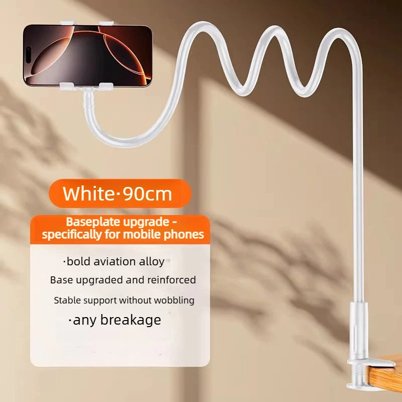 360 Clip Mobile Phone Tablet PC Holder Stand Portable Flexible Lazy Bed Desktop Bracket Desk Mount Stand Base Laptop Accessories