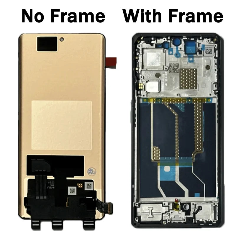 6.78“AMOLED For Realme GT 6T Lcd Display Touch Panel Screen Digitizer For Realme GT 6 T RMX3853 LCD Replacement Realme phone repair parts  Oppo phone repair parts
