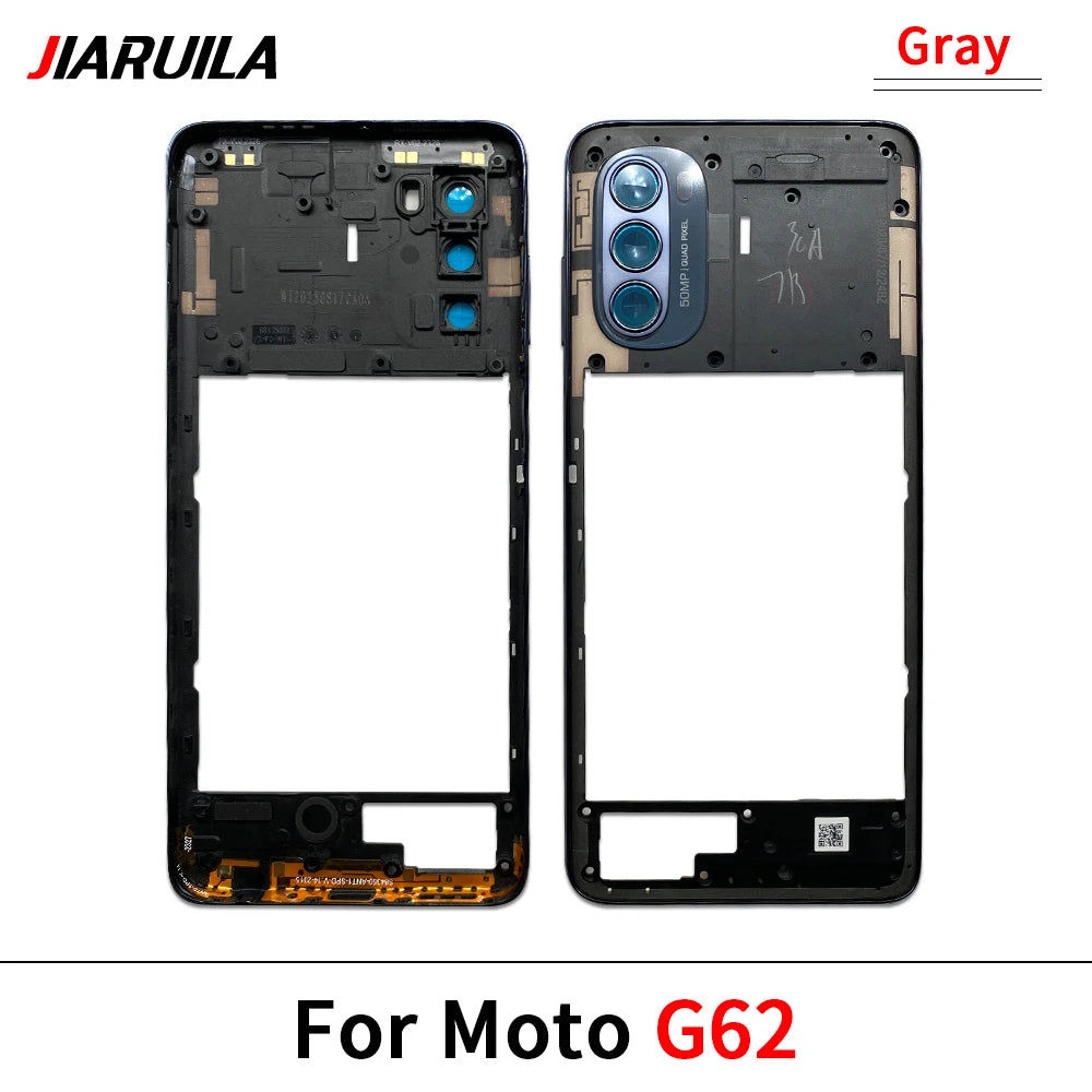 New Middle Frame Holder Housing Bezel Plate For Motorola Moto G04 G23 G34 G53 G54 G62 G72 G73 5G Replacement Repair Parts Motorola phone repair parts