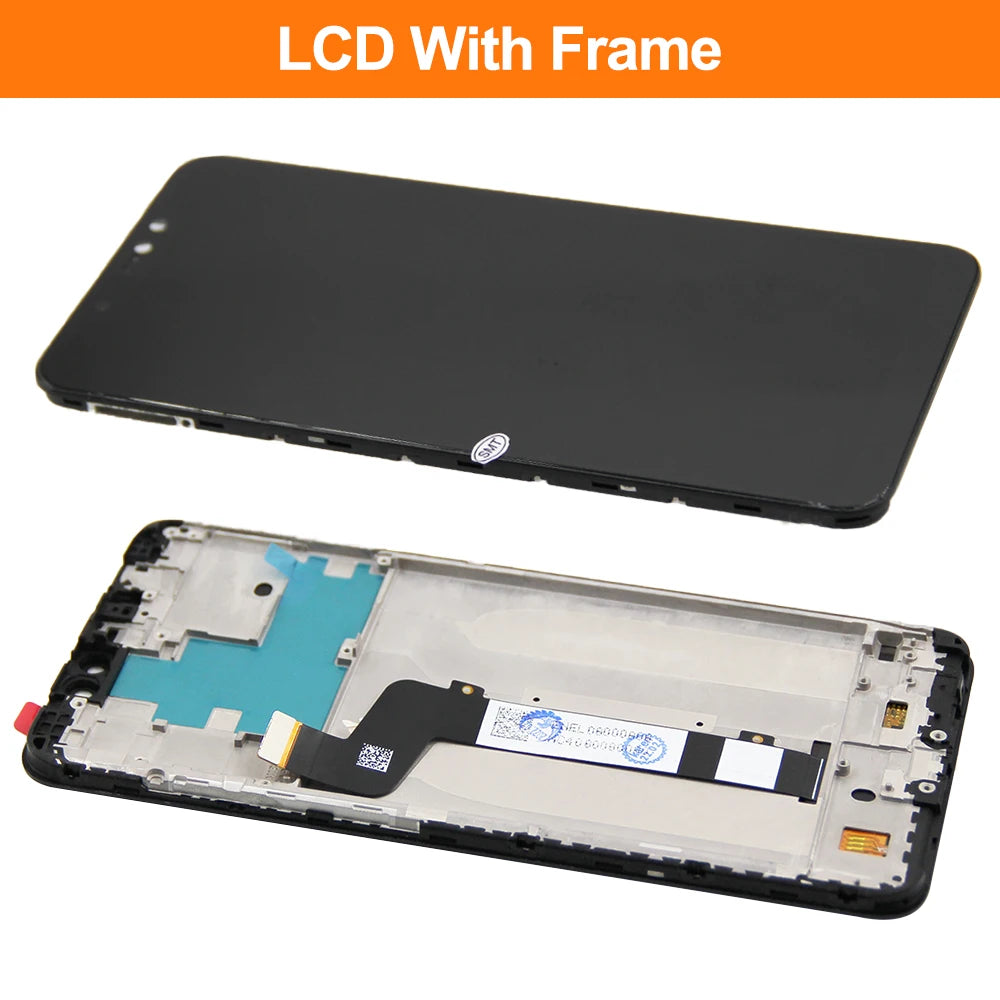 Screen for Xiaomi Redmi Note 6 Pro M1806E7TG Lcd Display Touch Screen Digitizer with Frame for Redmi Note 6 Pro Screen Xiaomi phone repair parts