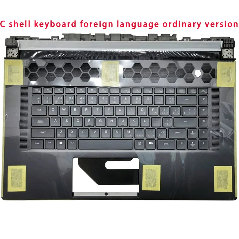 Cover case for Dell Alienware X17 R1 R2 Laptop LCD Screen Back Cover Screen Frame Palm Support Bottom Shell Air Outlet Hinge  Dell Laptop repair parts