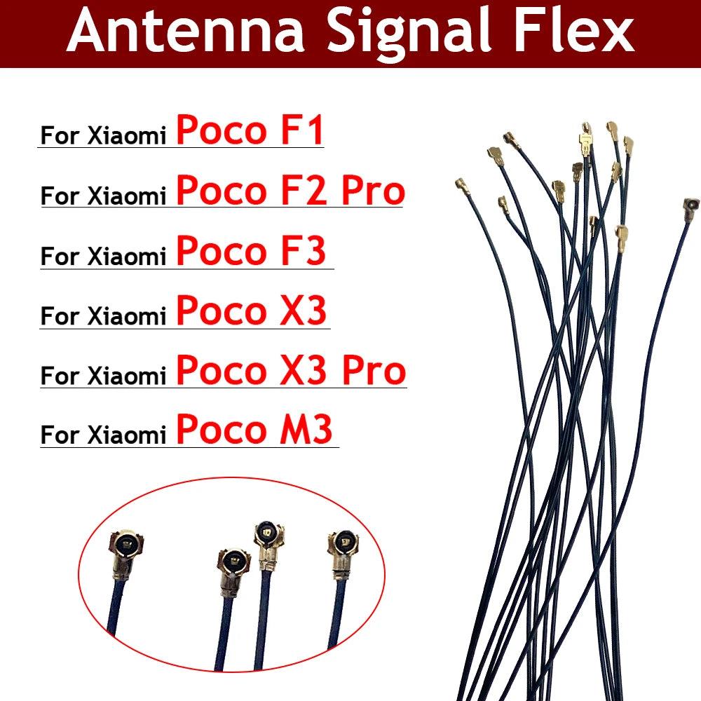 New Inner Wifi Antenna Signal Flex Cable Wire For Xiaomi Poco F1 F2 Pro F3 X3 Pro NFC M3 Xiaomi  Xiao mi phone repair parts