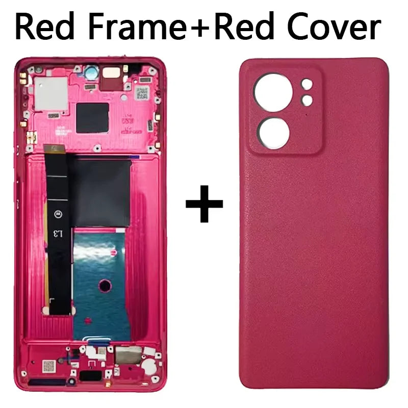 6.55"AMOLED For Motorola Edge 40 Neo XT2307-1 LCD Display Touch Screen with Fingerprint For Moto Edge40 XT2303-2 Display Motorola phone repair parts