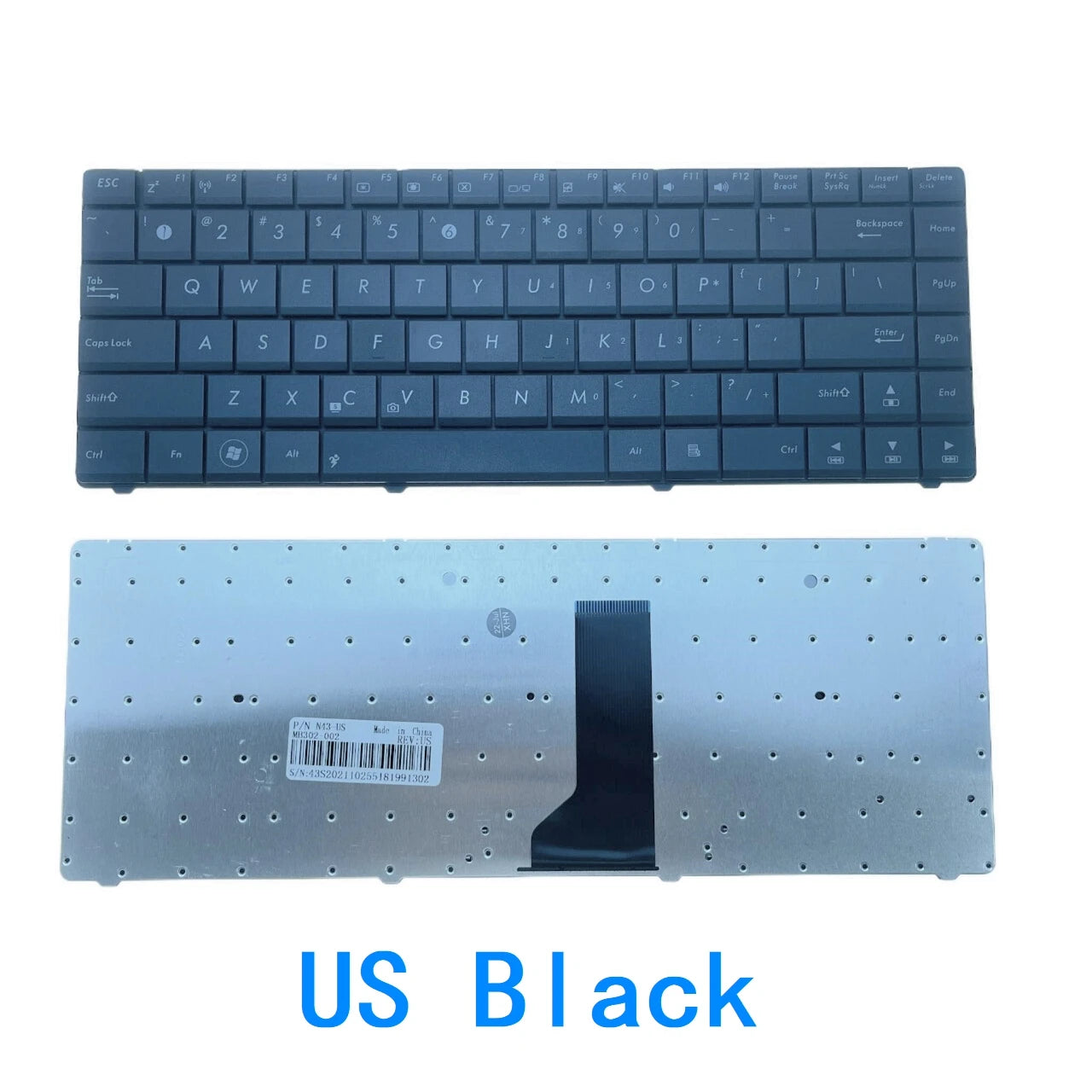 US RU SP AR BR Keyboard For ASUS K42JZ U41 K42D U31S U35J P31S U30 K43E U80 U81 UL80 K43S UL30 U31 A84S A43 P43E A83S A43S N82 X ASUS laptop repair parts
