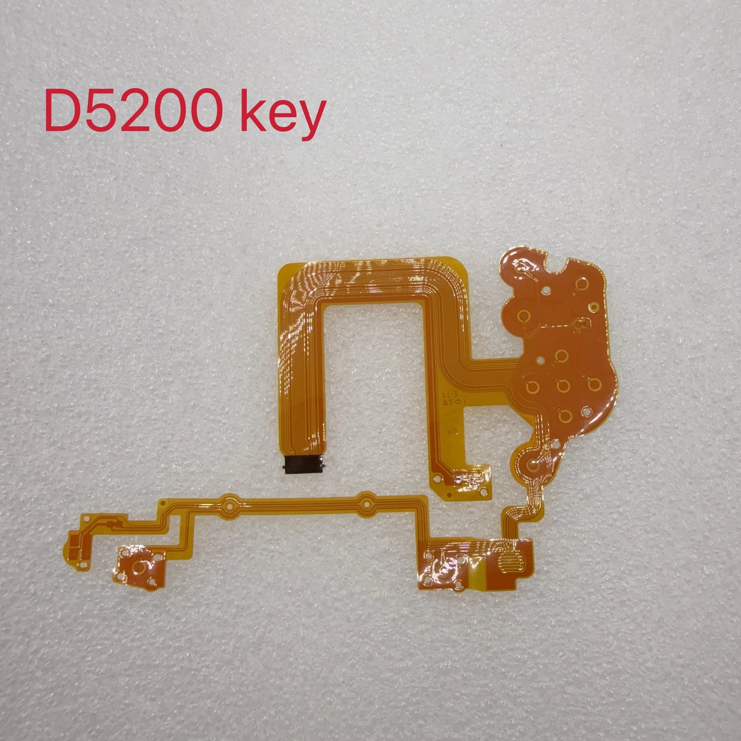 1Pcs NEW Function Keyboard Key Button Flex Cable Ribbon Board For Nikon D5200 Digital Camera Repair Part  Digital Camera repair parts
