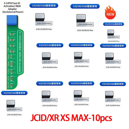 NEW JCID JC Tag Face id Flex Cable for IPhone X XR XS MAX 1112 PRO MAX Mini Battery Dot Matrix Repair Read and Write Data Professional Repair Tools