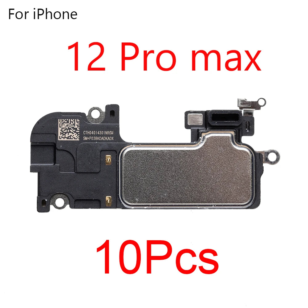 10pcs/lot Earpiece Flex Cable for iPhone 11 12 13 Pro XS Max 14 Plus Ear Sound Speaker Headset Replacement Parts iPhone phone repair parts
