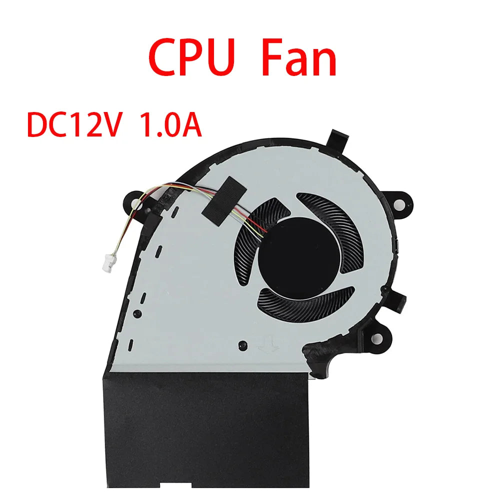 Original CPU GPU Cooling Fan DC12V For Asus ROG Strix G731G G731GV G731GW G731 G531G G531GU GD GW Asus laptop repair parts