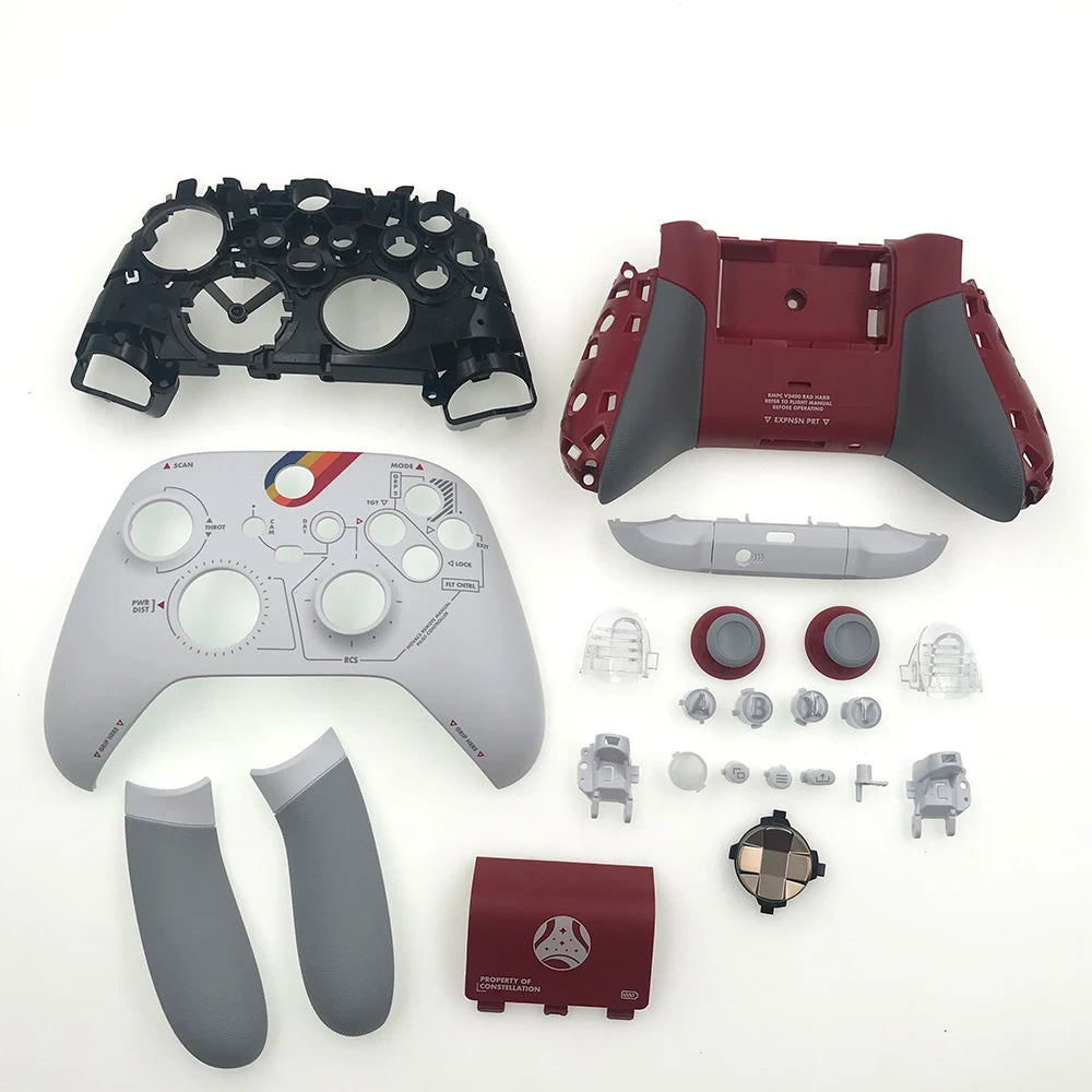 For Xbox Series X S Core Controller Star Shell Case Cover Replacement Front Faceplate With ABXY LB RB Trigger Buttons Game console repair parts