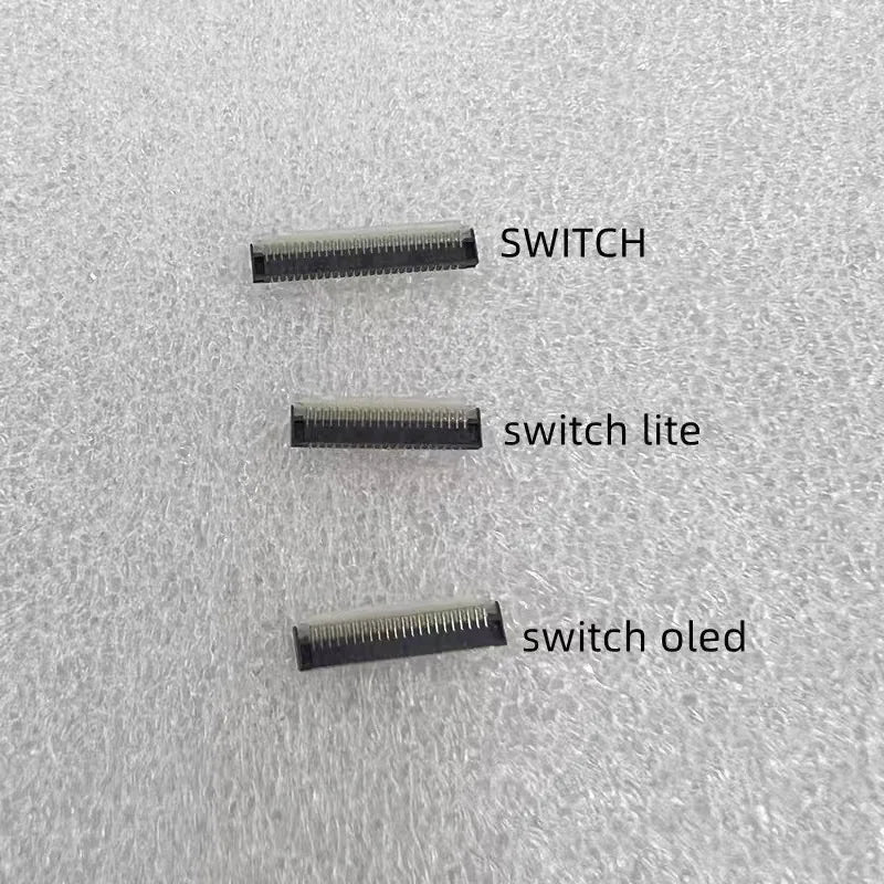 10PCS 53PIN 41PIN 43PIN LCD Screen Display Connector for NS Switch/Switch Lite/Switch OLED FPC Connector Socket for Switch 2 Game console repair parts
