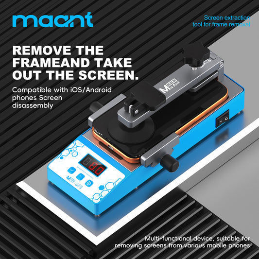 MaAnt QP-3 Mobile Phone Screen Removal Tool Adjustable Temperature 25~130℃ Super Strong Suction Cup For IP Android Repair Tool Professional Repair Tools