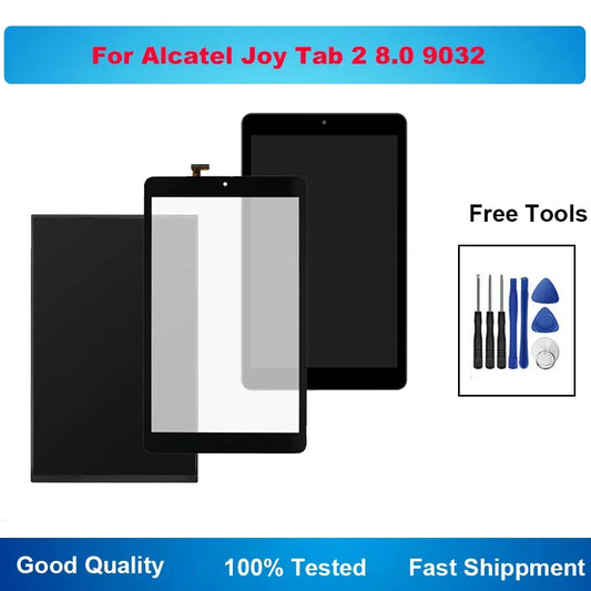 For Alcatel 9032 3T 2020 / Joy Tab 2 9032X 9032T 9032Z LCD Display Touch Screen Sensor Digitizer Glass Assembly Replacement Tablet repair parts