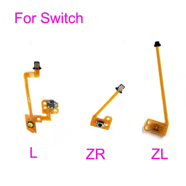 5PCS/Lot SL SR ZL ZR L Button Key Ribbon Flex Cable Replacement for NS Joy-con Left Right Rail Slider for Nintend Switch OLED Game console repair parts