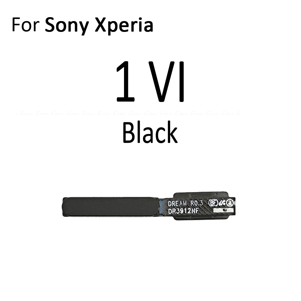 Touch ID Fingerprint Connector Scanner Sensor Key Menu Button Connection Flex For Sony Xperia 1 5 II III V VI IV Sony phone repair parts