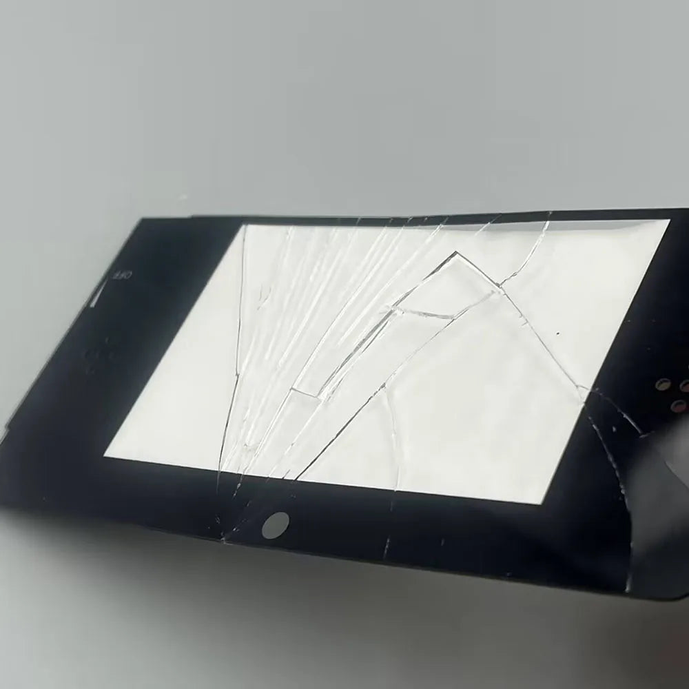 1PC  Plass Or Glass Top Screen Protector Cover Lens Replacement For  Nintendo 3DS Front LCD Game console repair parts