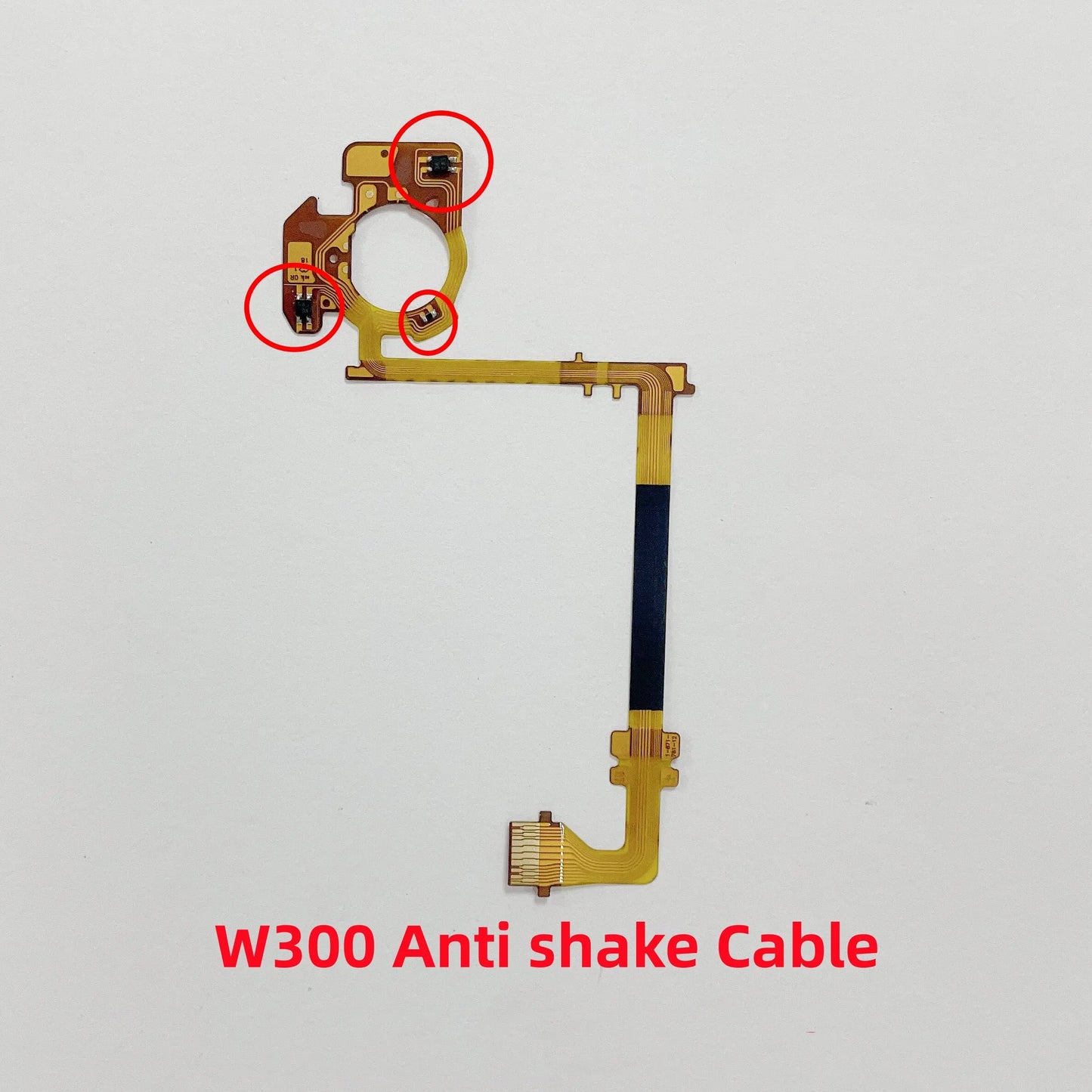 New W300 Anti Shake Stabilizer Flex Cable Shutter Flex Cable for Sony W300  w300 Aperture Cable Repair Parts  Digital Camera repair parts