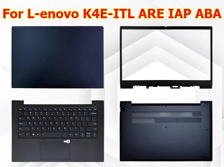Upper case keyboard for Lenovo K4E-ITL ARE IAP ABA acl hinge topcase palmrest C shell housing cover bezel frame bottom cover Lenovo laptop repair parts