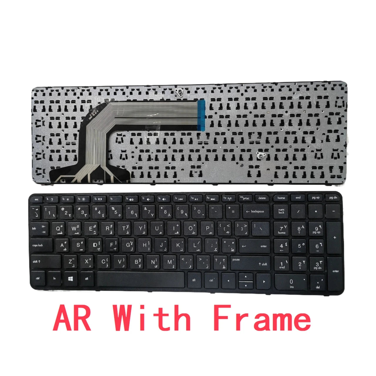 US Russian Spanish Arab Keyboard For HP Pavilion 17-E 17-E000 17-E100 Serries 17-E014NR 17-E016DX 17-E122CA 17-E122NR 17-E172NR HP laptop repair parts