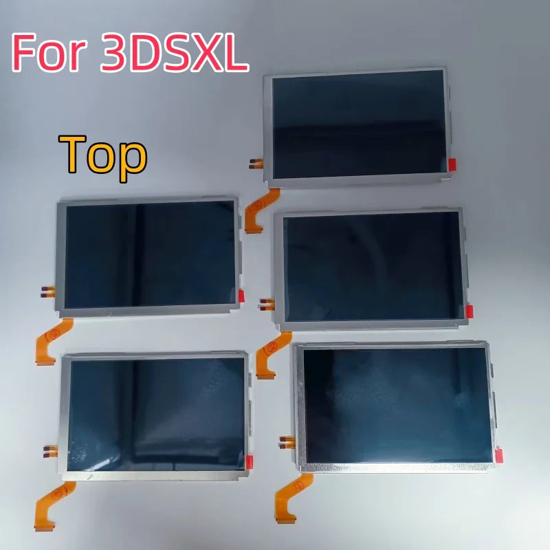 5pcs/lot Top/Upper or Bottom/Down Lcd Screen for 2012 Old Big 3DS XL/LL Replacement for 3DSXL Lcd Display  Game console repair parts