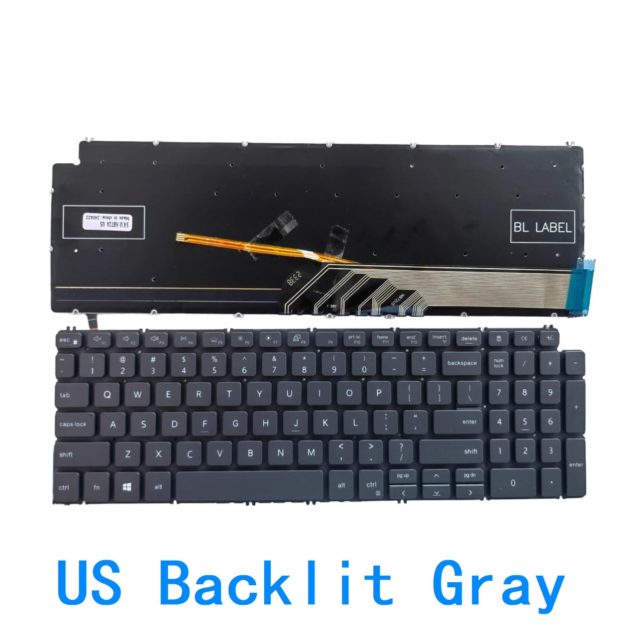 US RU SP LA Backlit Keyboard For Dell Latitude 3510 P101F Vostro 5501 5502 P102F 5590 P88F Inspiron 7500 7501 7506 7590 7591Dell laptop repair parts