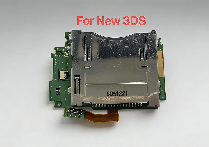 Replacement Parts Slot 1 Card Socket with Flex Cable for New 3DS FOR 3DS XL FOR 3DS Game console repair parts