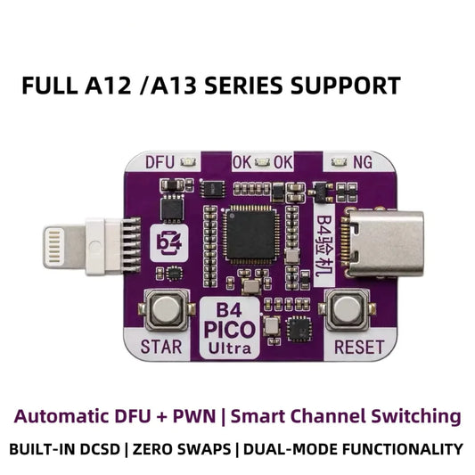 B4 PICO DFU PR 2350A RP2350A PICO Engineering Box DFU Mode Tool For iPhone Enter DFU PWN Professional Repair Tools